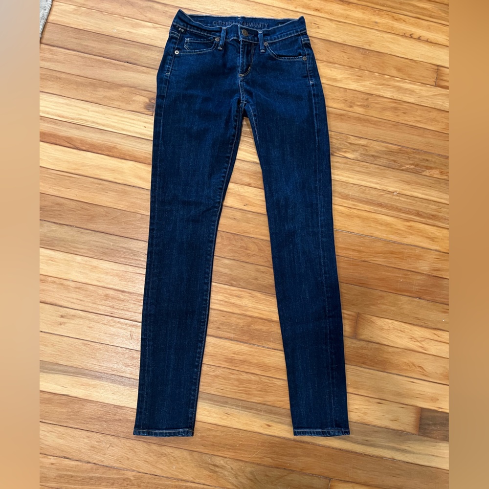 Citizens of humanity jeans size 24 with inseam 29”